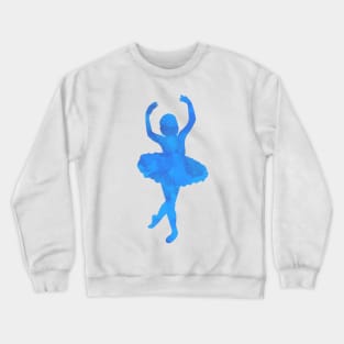 Blue Ballerina Crewneck Sweatshirt